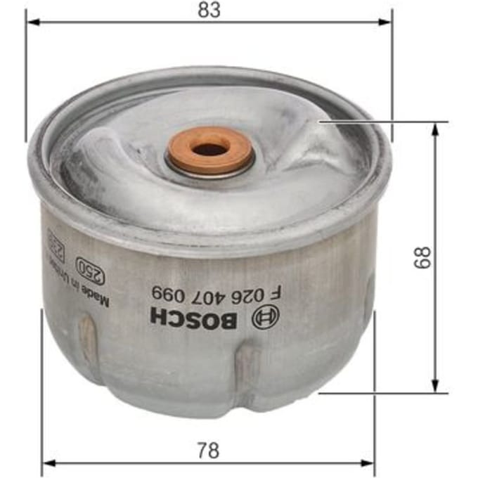 Oliefilter BOSCH F 026 407 099