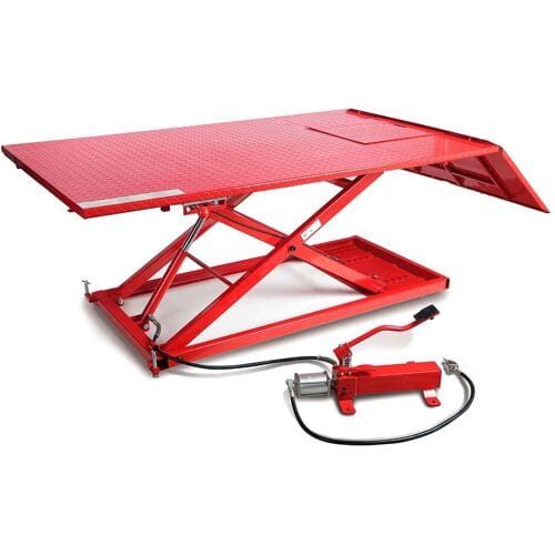 HBM Quad & Trike Motorheftafel 700 kg - Rood