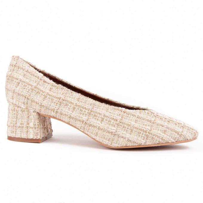 Zapato De Tacón Para Mujer. Montevita Nussia 102737 37 beige