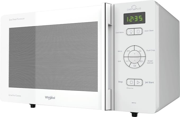 magnetrongrill 25l 800w wit - whirlpool - mcp345wh