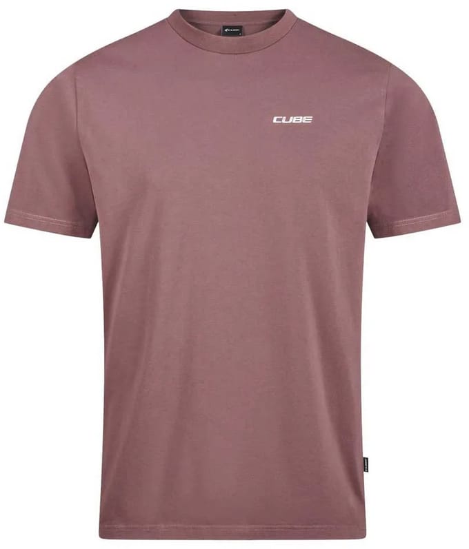 Cube Organic Keep Sending Gty Fit T-shirt Met Korte Mouwen Paars M Man