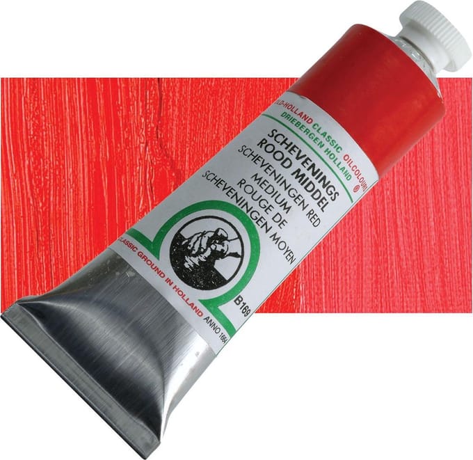 Oil paint Old Holland 40ml – 169 Scheveningen Red Medium