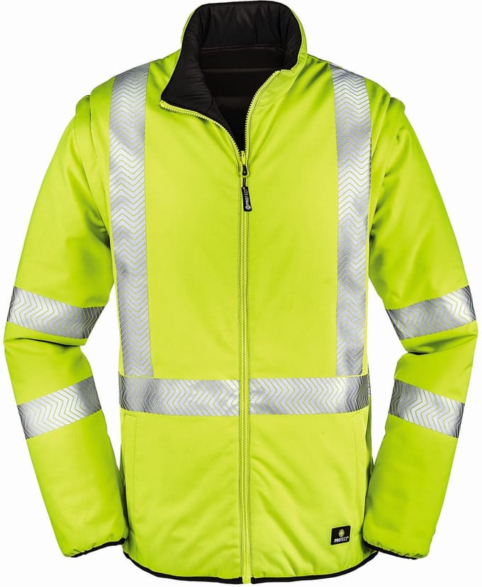 4PROTECT Signaaljas Reno, felgeel/zwart