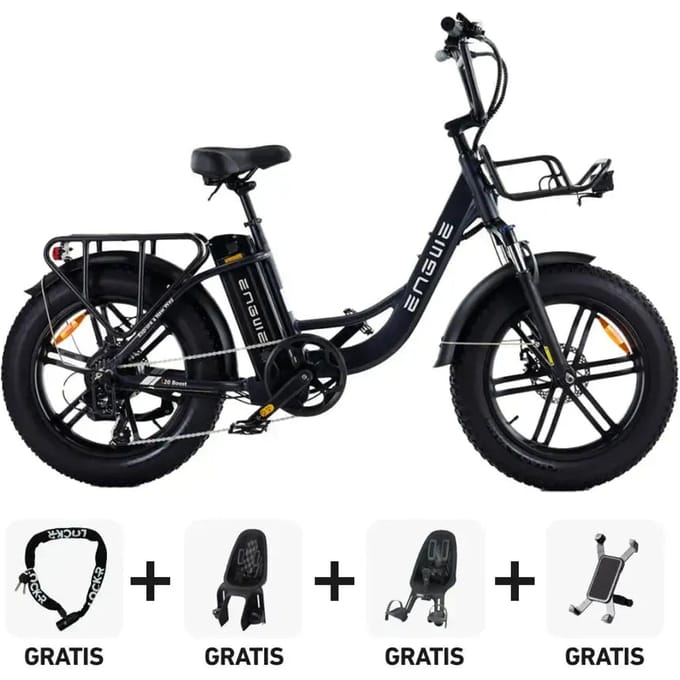 Family-Deal! | ENGWE L20 Boost - Zwart