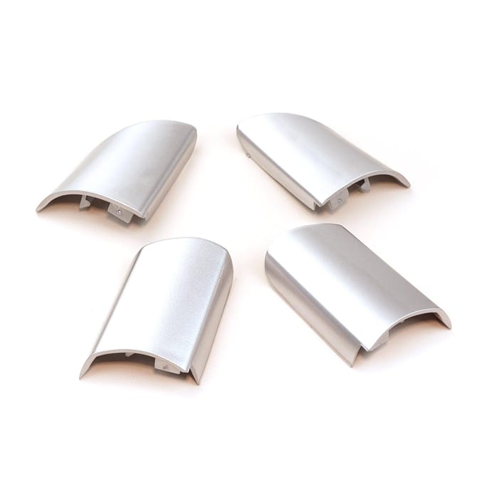 BDP1186 Cache Garniture Volant Plastique Chromé Ensemble pour Ford Focus MK2 2004-2010
