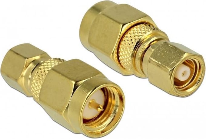 SMA (m) - SMC (m) adapter - 50 Ohm