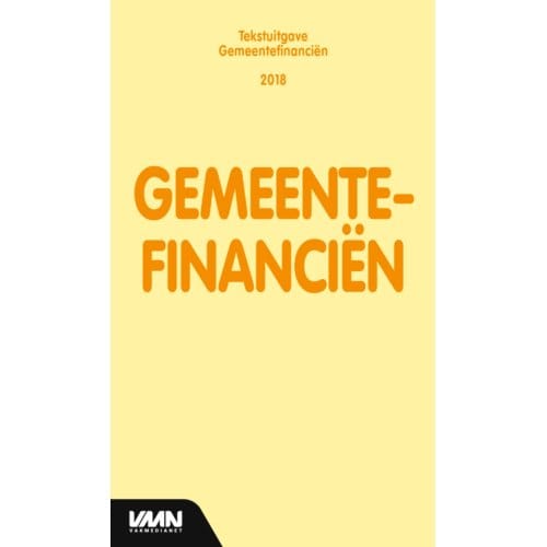Gemeentefinanciën / 2018 - Tekstuitgave
