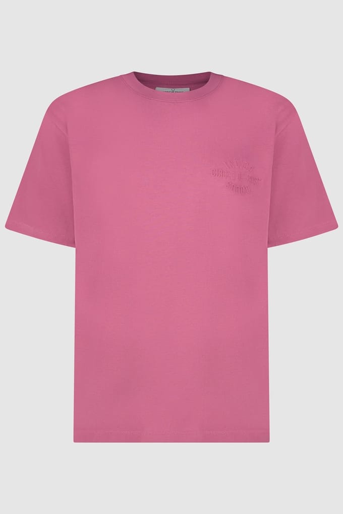 Circle of Trust Spike Tee Red Violet Taglia: S | Magliette basic Outlet | Uomo | Rosa