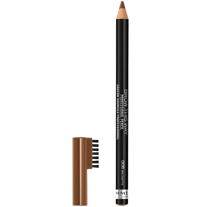Rimmel Brow This Way Professional Wenkbrauwpotlood - 006 Brunette