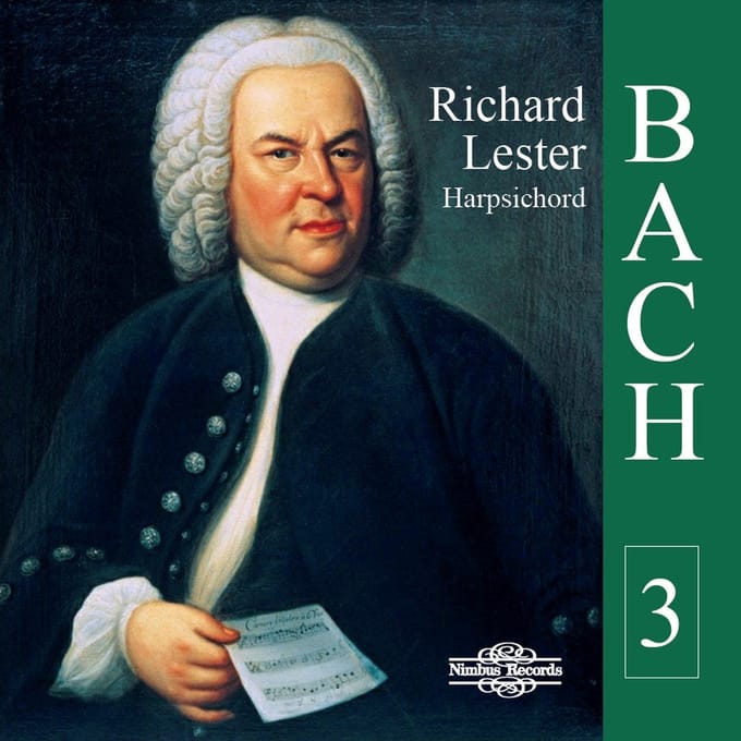 Richard Lester - J.S. Bach: Works For Harpsichord Vol. 3 (2 CD)