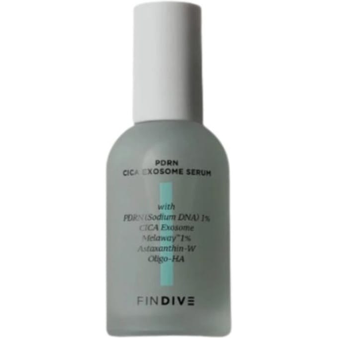 FINDIVE PDRN Cica Exosome Serum 50ml Korea Schoonheid Hydraterend Gezichtsserum gray