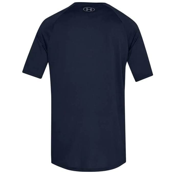 Under Armour Heren-Tech T-Shirt (Academie Blauw/Grafiet)