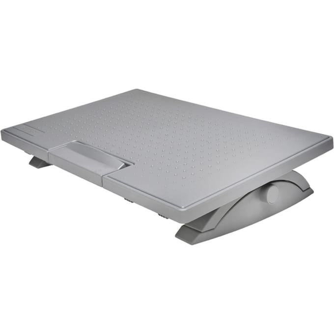 Kensington SmartFit SoleMate Ergonomische Verstelbare Voetensteun - Antislip - Voor Thuis en Kantoor - Grijs