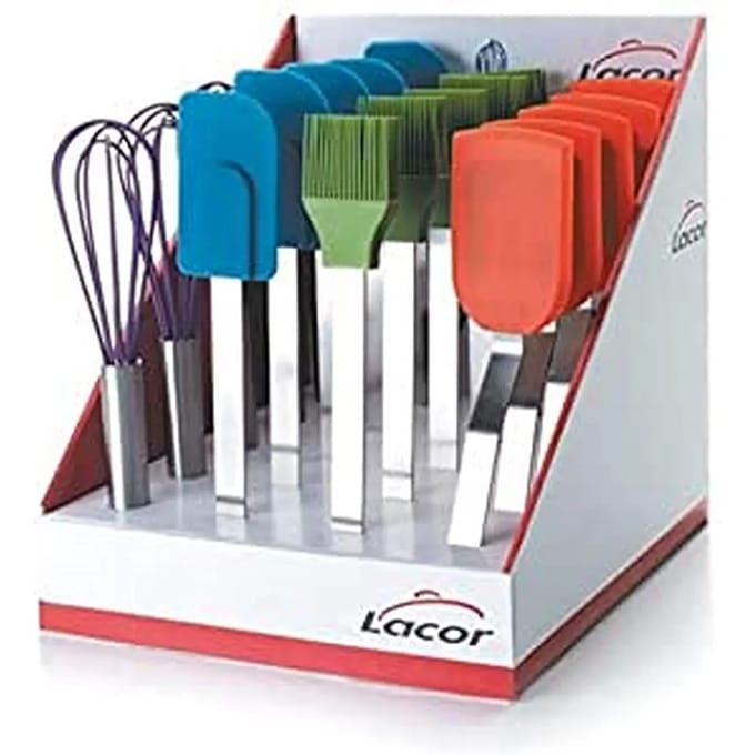 20-delige siliconen gebaksdoos Lacor