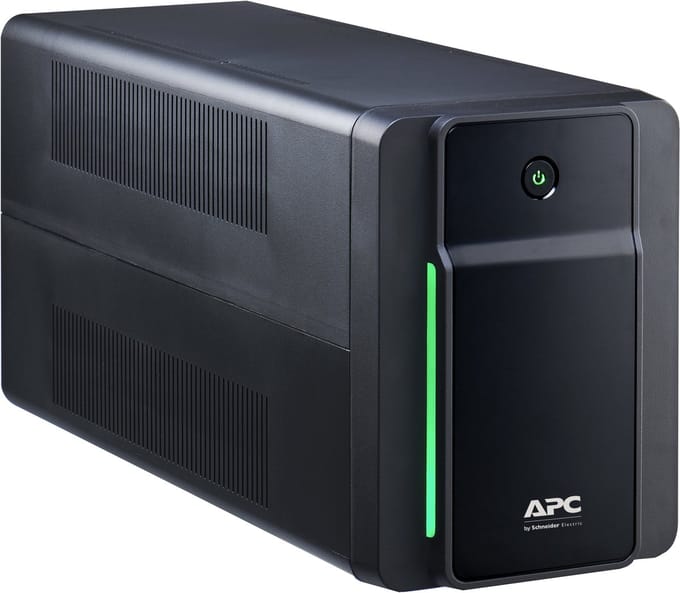 APC Back-UPS BX1200MI Noodstroomvoeding - 1200VA, 6x C13, USB