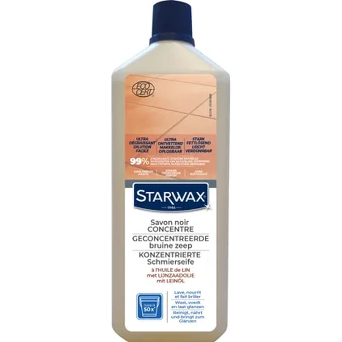 Starwax zeep met lijnolie 'Tegelvloeren - Marmer' 1 L