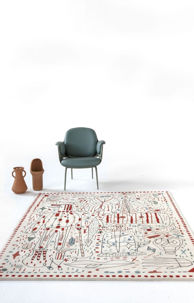 Nanimarquina Hayon x Nani rechthoekig - 200 x 300 cm
