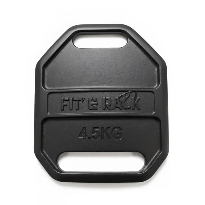 Plaque van gewichten gebogen Fit & Rack 2.0 9 kg (x2)
