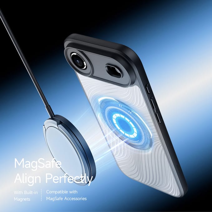 Dux Ducis Aimo Backcover met MagSafe voor de Apple iPhone Air - Transparant