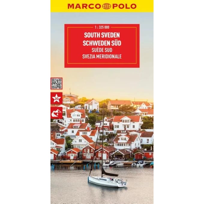 Marco Polo Zweden Zuid - Marco Polo Wegenkaart