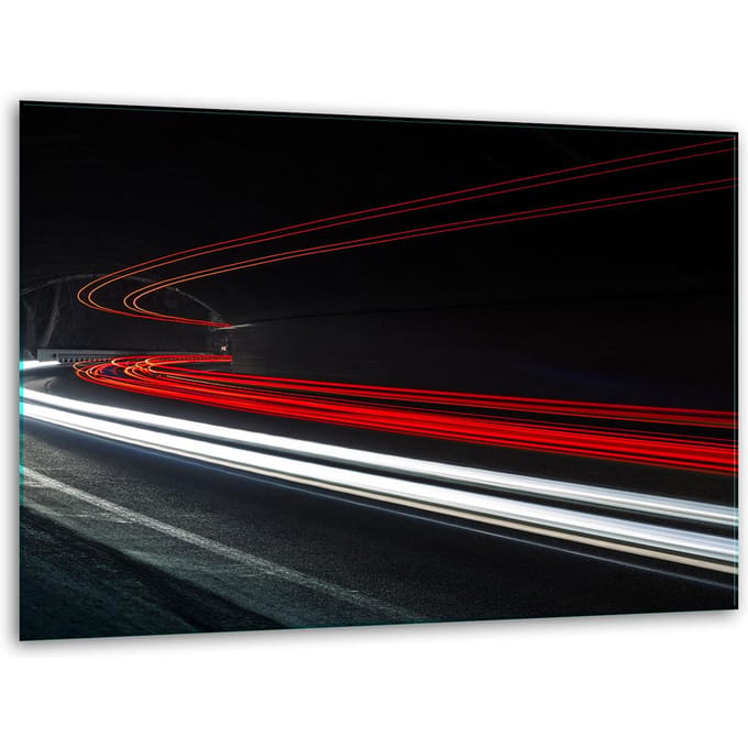 TMK ArtDeko Glas Serie - Snijplank - 40x30 cm - Zwart