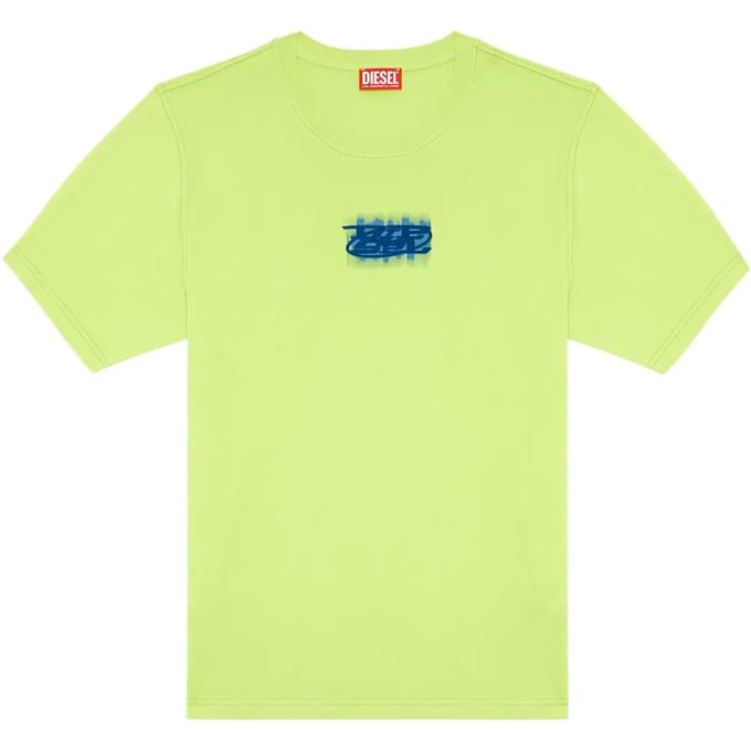 Diesel Just N4 T-shirt Met Korte Mouwen Groen M Man