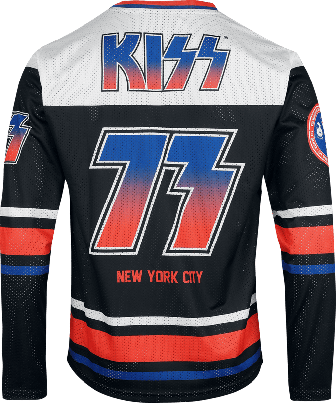 Kiss Jersey - Hockey Jersey - S tot 5XL - voor Mannen - meerkleurig