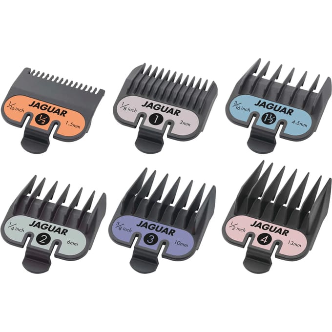 Jaguar J-Cut Fade X Opzetkammen Set 6st