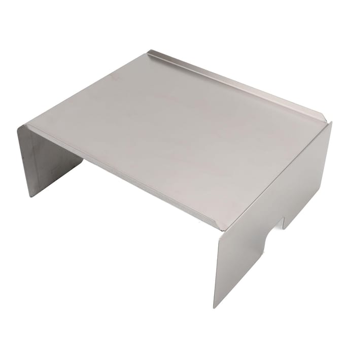 Grill Hitteplaat RVS Sterk Draagvermogen Hitteplaat Diffuser Grill Vervangingsonderdelen white