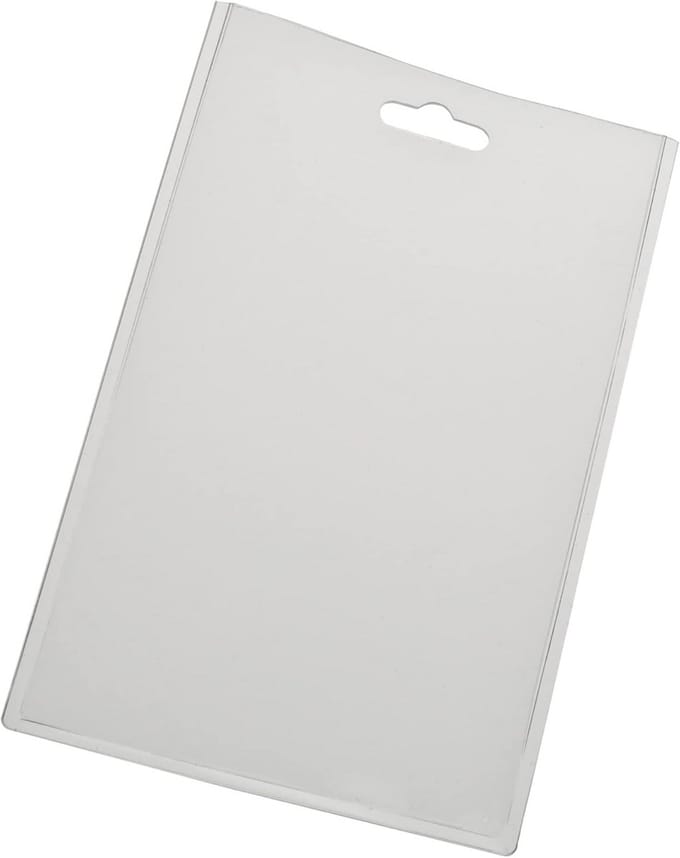 Set van 24 Transparante Kaarthouders Verticaal 60x90mm