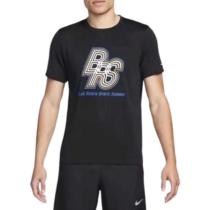 Nike Dri-fit Rise 365 Zwart T-shirt