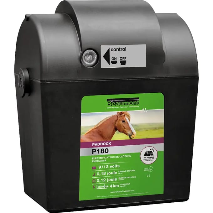 Batterijen + zonnepaneel 2,5 w Beaumont Paddock P180