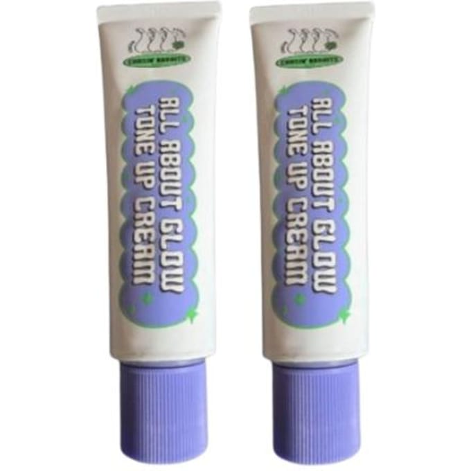 CHASIN' RABBITS Crème Éclaircissante et Tonifiante Tout Sur Le Glow 50ml 2 pièces