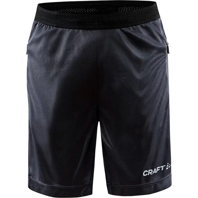 Kinder shorts Craft evolve zip pocket