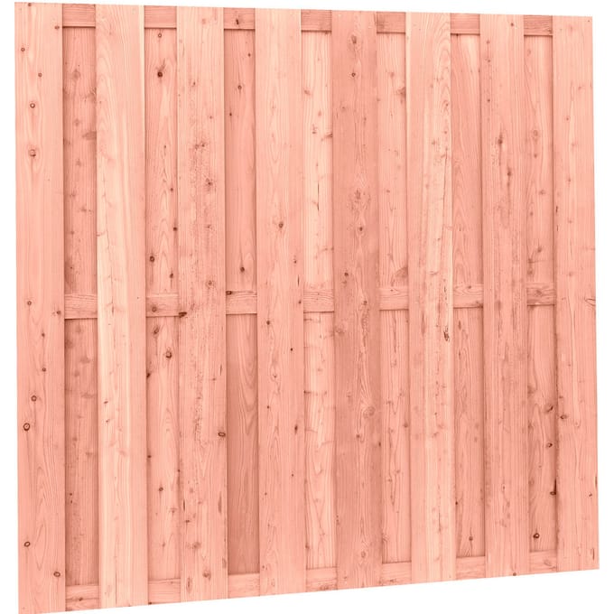 Intergard Douglas schutting 15 planks 180x180cm RVS