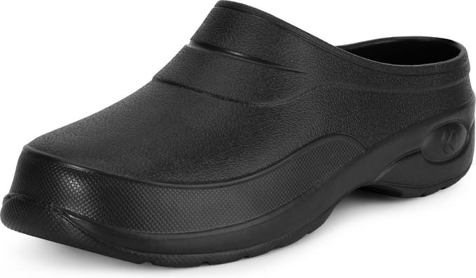 Ladeheid Unisex Clogs Tuinklompen - Tuinschoenen - Lichte - Dames - Heren - Zwart – 43 – LA-KL-037