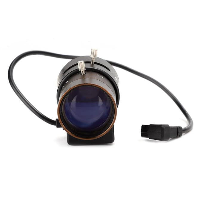 5?50mm 720P Beveiligingscamera Auto Iris Zoomlens voor CCTV Bewakingssysteem gray