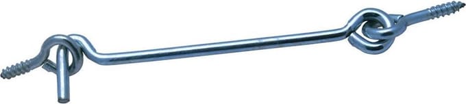 GebuVolco Windhaken met 2 schroefogen 4.00x100 ijzer gegalvaniseerd