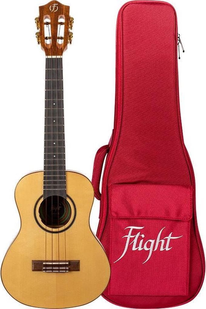 Flight Sophia Tenor Electro Ukelele - Solid Top - Princess Series
