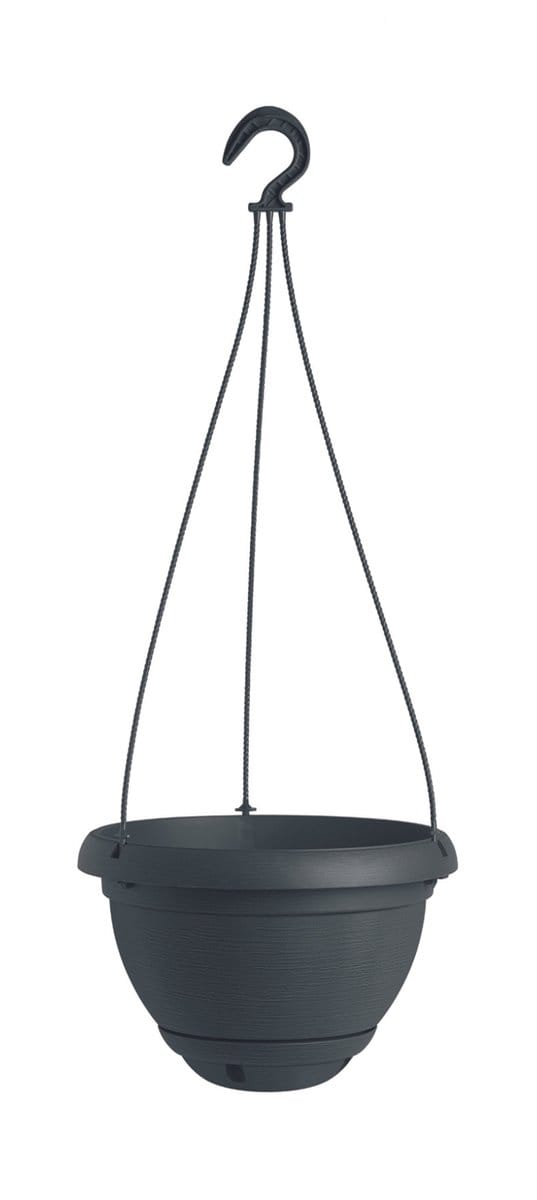 Elezza Decor Basket Hangpot Ø40 x H20 cm - Antraciet