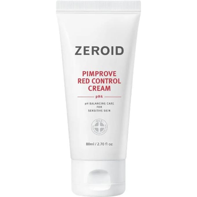 ZEROID Pimprove Red Control Crème pH 4 Gevoelige Huid Roodheid Verzorging Hydratant 80ml white