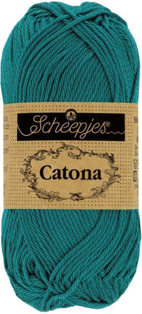 Scheepjes Catona 10gr - 401 Dark Teal