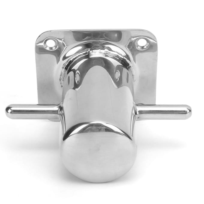 316 Roestvrij Staal Enkele Meertuimelaar Heavy Duty Kruisklamp Kikkert Marine Hardware 90mm/3.5in white