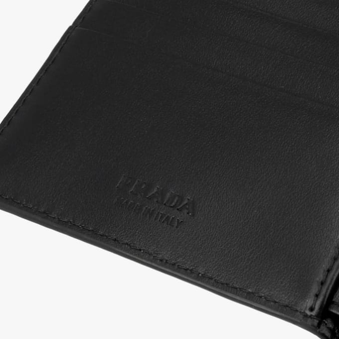 Prada Grain Driehoek Logo Portemonnee 2mo513 2e54 F0002 2MO513 2E54 F0002