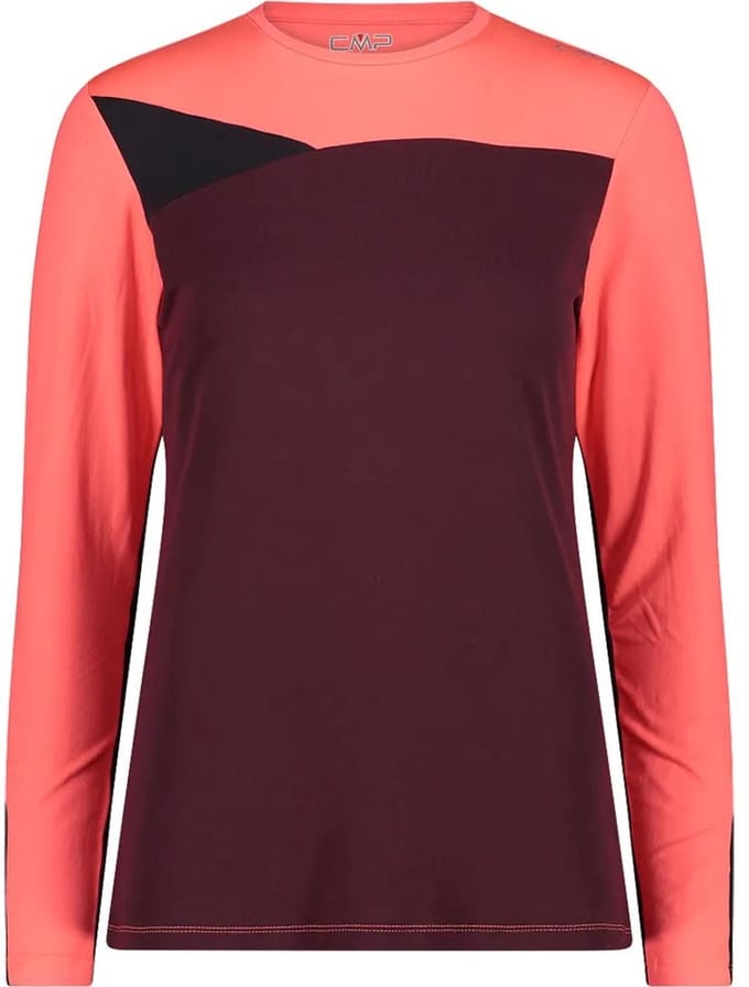 Cmp 33n2716 T-shirt Met Lange Mouwen Roze M Vrouw