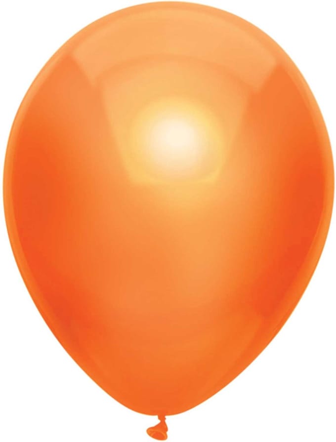 Ballonnen oranje - 30 cm - 50 stuks