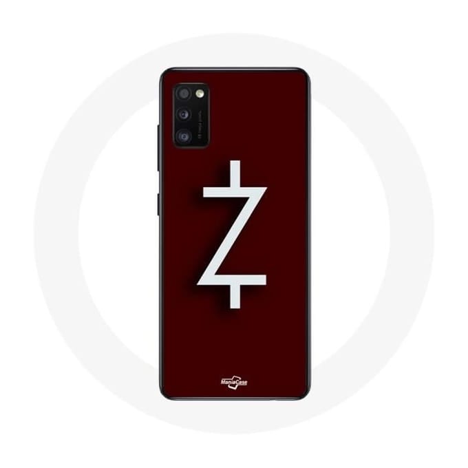 Coque pour Samsung Galaxy S20 Ozark Saison 4 Logo Z Blanc Fond Rouge