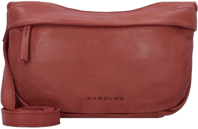 Harold's Submarine Schoudertas Leer 28 cm - Dames - rot