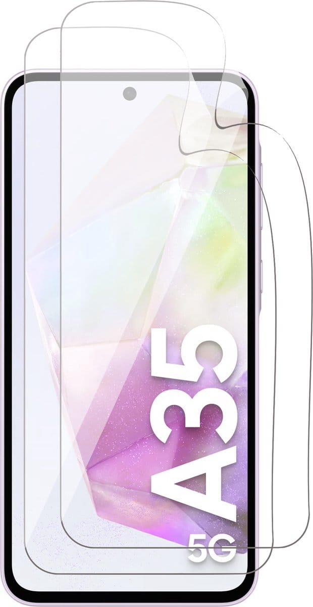 Screenprotector geschikt voor Samsung Galaxy A35 / A55 - 2x FlexGuard Screen Protector