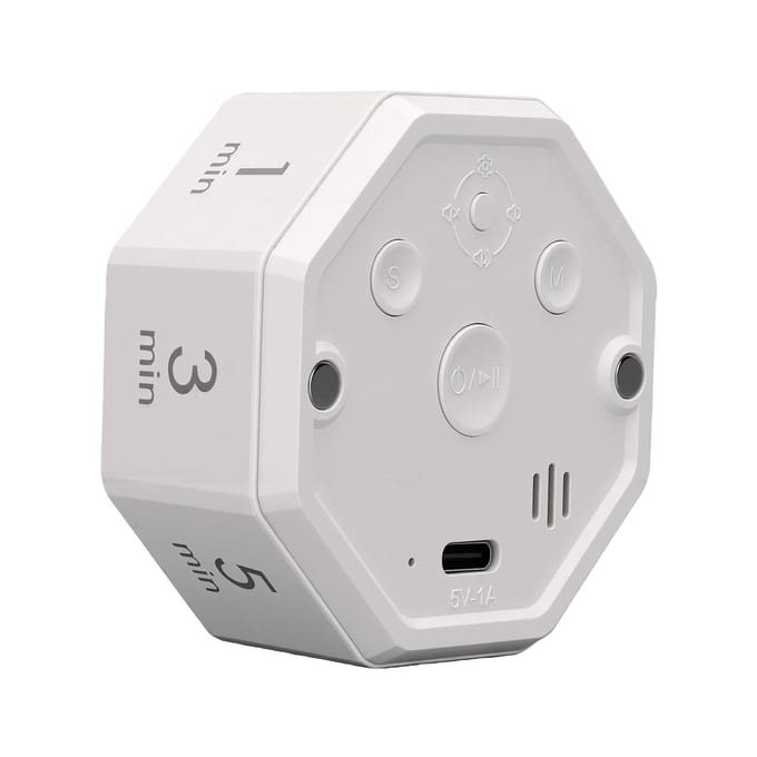 Magnetische Zwaartekrachtsensor Timer Achthoekige Digitale Timer voor Koken Werk en Studie